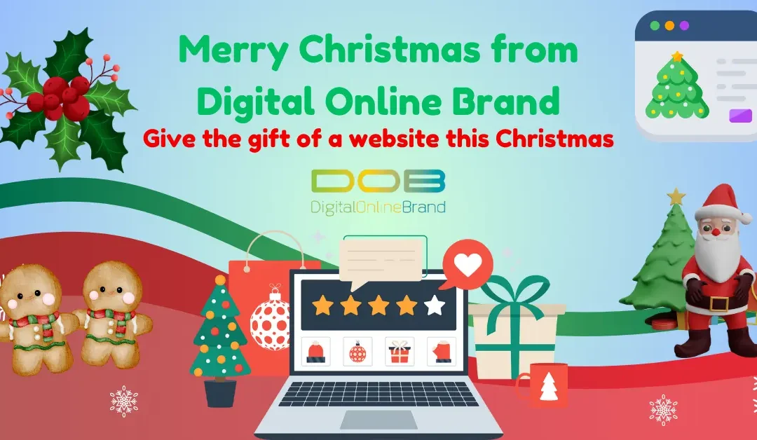 Give the gift of a website this Christmas